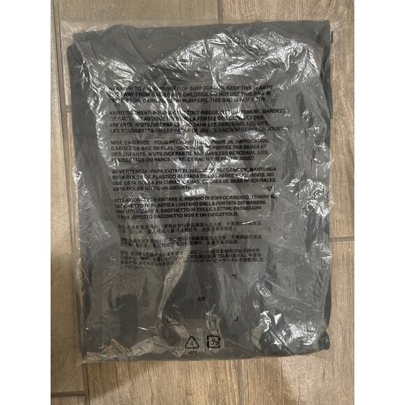 YZY GAP Dove Long Sleeve Tee Dark Green Large Yeezy GAP Oversized Top - Picture 5 of 5